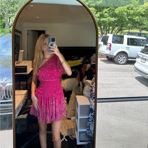 rococo sand mini dress